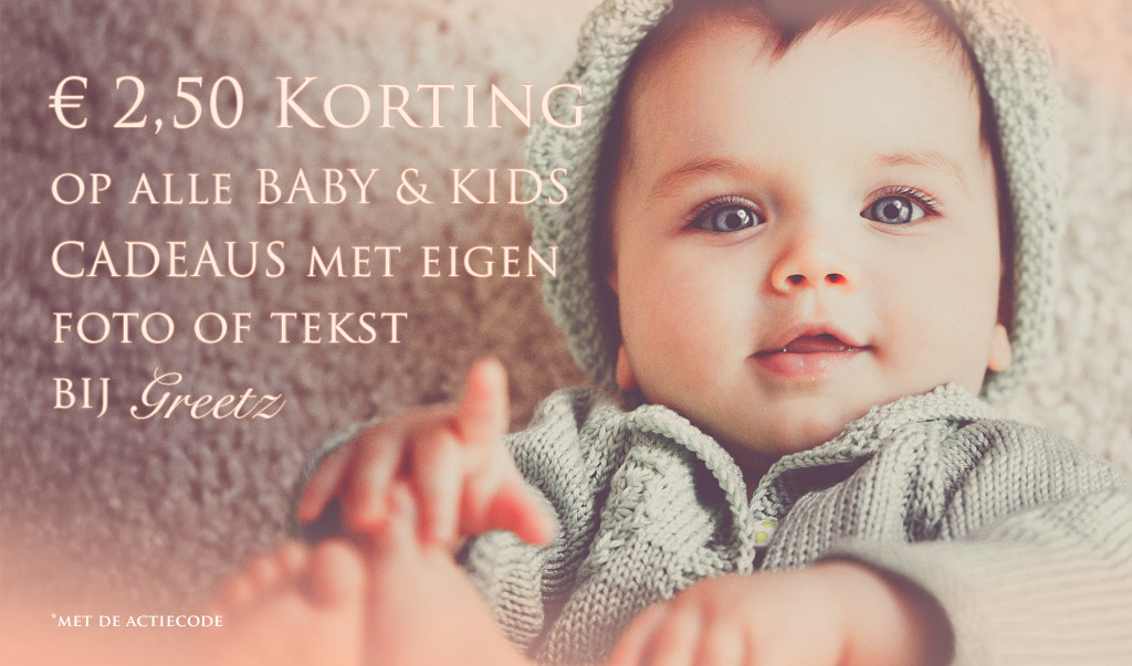 Korting op Baby en Kids cadeaus