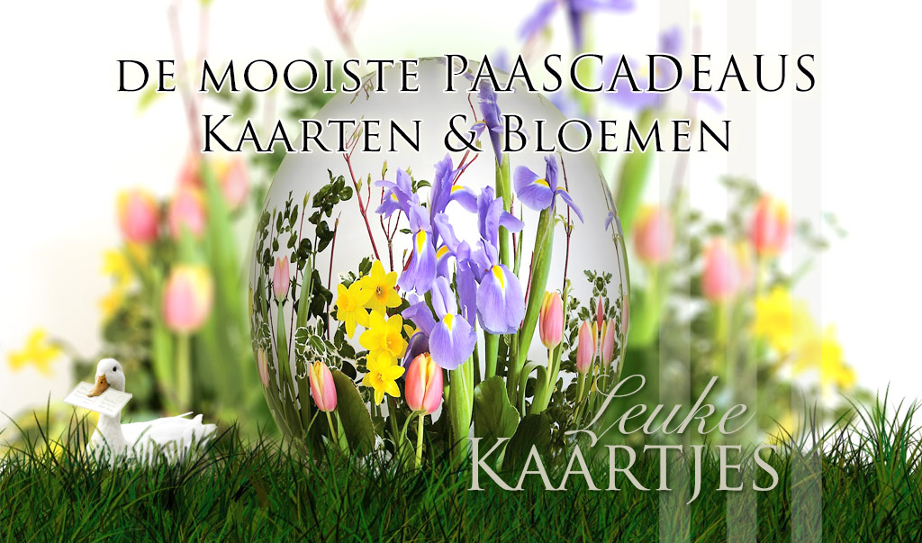 Pasen - Paascadeaus, Kaarten & Bloemen