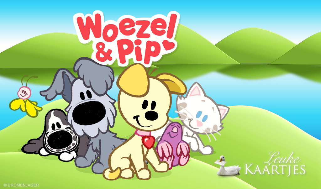 Woezel en Pip Kaartjes